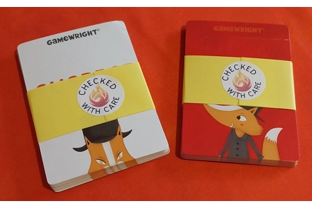 Gamewright Outfoxed! A Cooperative Whodunit Board Game COMPLETE