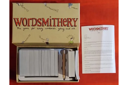 Clarendon Games Wordsmithery The Game For Every Wordsmith Young & Old PLAYABLE Clarendon Games Wordsmithery The Game For Every Wordsmith Young & Old PLAYABLE