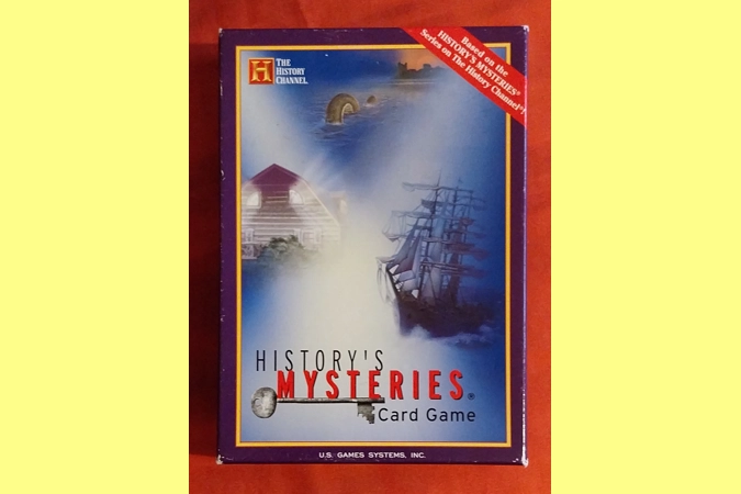 US Games Systems History Channel History's Mysteries Card Game COMPLETE US Games Systems History Channel History's Mysteries Card Game COMPLETE
