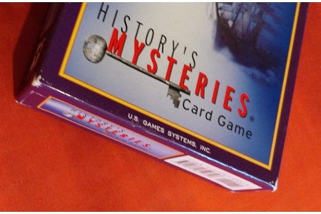 US Games Systems History Channel History's Mysteries Card Game COMPLETE US Games Systems History Channel History's Mysteries Card Game COMPLETE