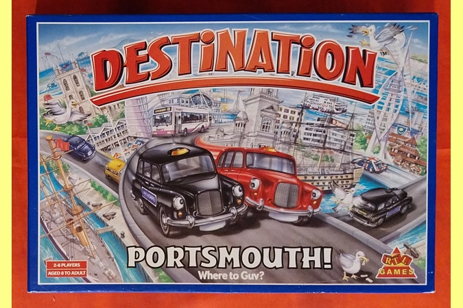 RTL Destination Portsmouth Board Game - The Award Winning Souvenir Game COMPLETE