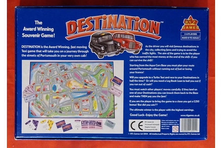 RTL Destination Portsmouth Board Game - The Award Winning Souvenir Game COMPLETE