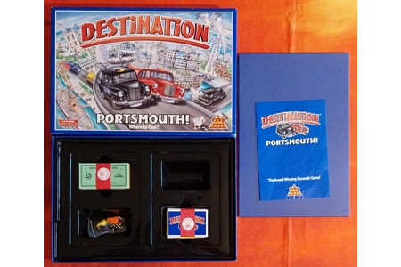 RTL Destination Portsmouth Board Game - The Award Winning Souvenir Game COMPLETE