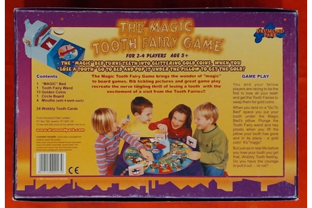 Drumond Park The Magic Tooth Fairy Game - Vintage (2001) Board Game COMPLETE Drumond Park The Magic Tooth Fairy Game - Vintage (2001) Board Game COMPLETE