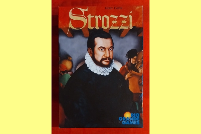 Rio Grande Games Strozzi Strategy Board Game (2008) COMPLETE