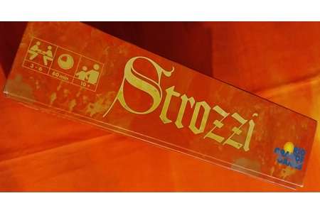 Rio Grande Games Strozzi Strategy Board Game (2008) COMPLETE