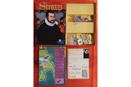 Rio Grande Games Strozzi Strategy Board Game (2008) COMPLETE