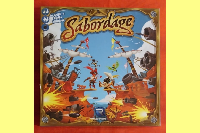 Renegade Game Studios Sabordage Family Board Game PLAYABLE