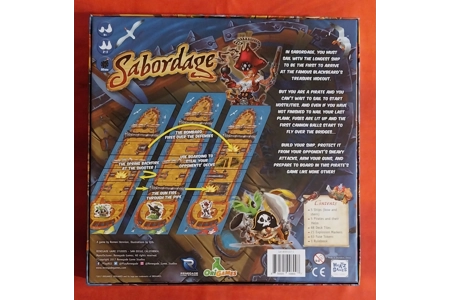 Renegade Game Studios Sabordage Family Board Game PLAYABLE
