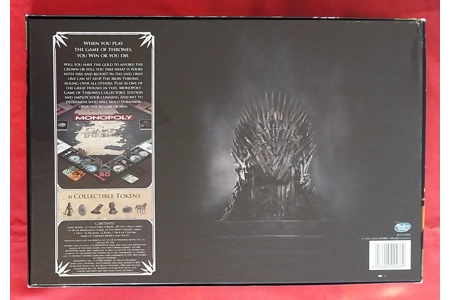 Hasbro Monopoly Board Game - Game Of Thrones Collectors Edition COMPLETE