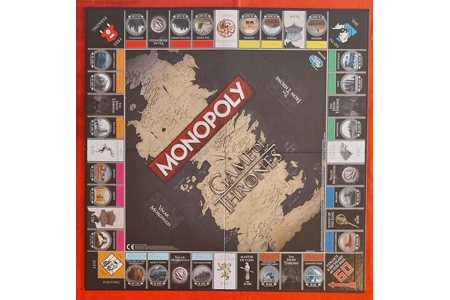 Hasbro Monopoly Board Game - Game Of Thrones Collectors Edition COMPLETE