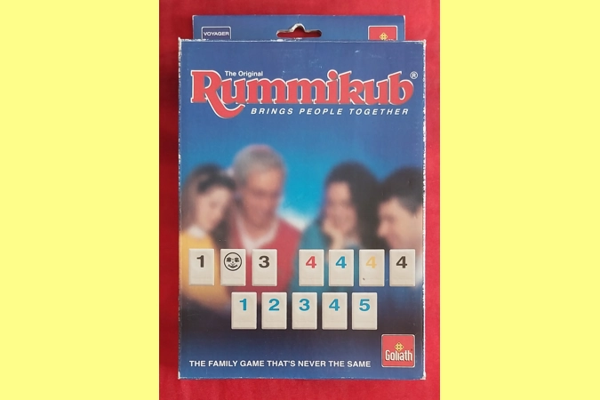 Goliath Rummikub Vintage (1996) Board Game - Travel Edition With Case COMPLETE Goliath Rummikub Vintage (1996) Board Game - Travel Edition With Case COMPLETE