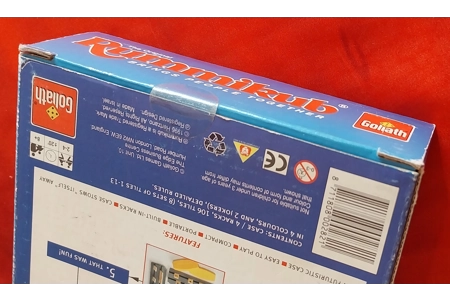 Goliath Rummikub Vintage (1996) Board Game - Travel Edition With Case COMPLETE Goliath Rummikub Vintage (1996) Board Game - Travel Edition With Case COMPLETE