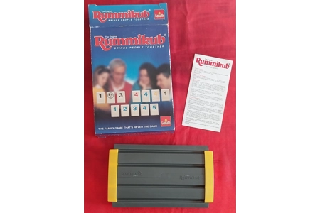 Goliath Rummikub Vintage (1996) Board Game - Travel Edition With Case COMPLETE Goliath Rummikub Vintage (1996) Board Game - Travel Edition With Case COMPLETE