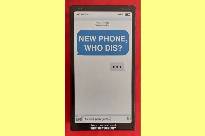 From What Do You Meme? New Phone Who Dis? Card Game PLAYABLE From What Do You Meme? New Phone Who Dis? Card Game PLAYABLE