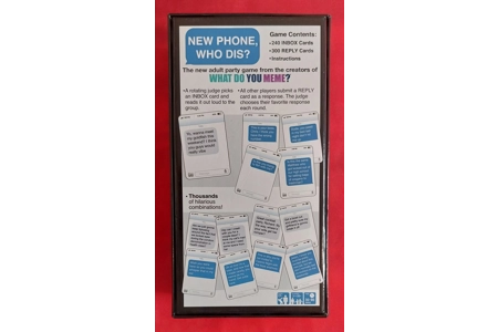 From What Do You Meme? New Phone Who Dis? Card Game PLAYABLE From What Do You Meme? New Phone Who Dis? Card Game PLAYABLE