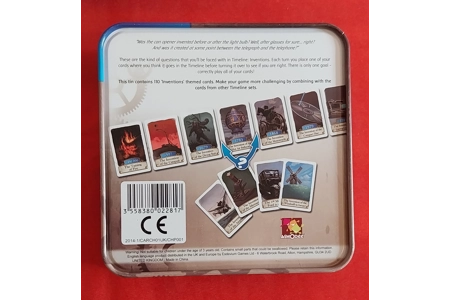 Asmodee Timeline Card Game Inventions Edition PLAYABLE