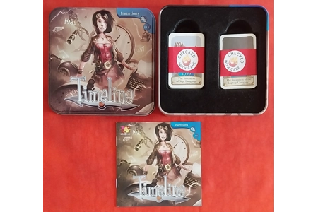 Asmodee Timeline Card Game Inventions Edition PLAYABLE