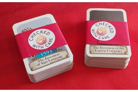 Asmodee Timeline Card Game Inventions Edition PLAYABLE