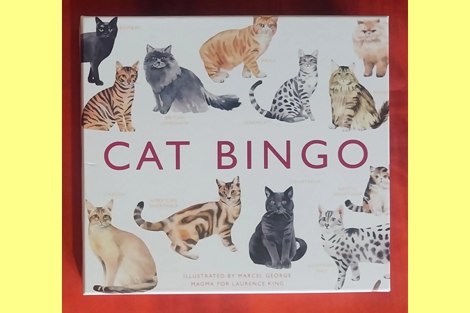 Laurence King Cat Bingo Children's Board Game COMPLETE Laurence King Cat Bingo Children's Board Game COMPLETE