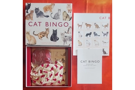 Laurence King Cat Bingo Children's Board Game COMPLETE Laurence King Cat Bingo Children's Board Game COMPLETE