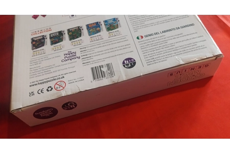 Happy Puzzle Co. Garden Maze Genius Logic Board Game PLAYABLE