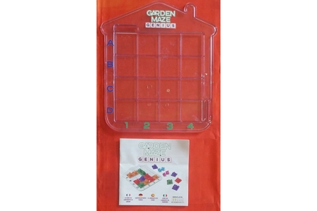 Happy Puzzle Co. Garden Maze Genius Logic Board Game PLAYABLE