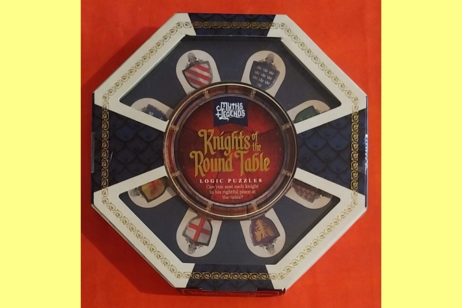 Professor Puzzle Mythic Legends Knights Of The Round Table logic Puzzle Game NEW