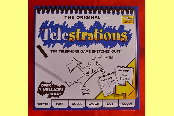 USAOPOLOY The Original Telestrations - Party Board Game NEW USAOPOLOY The Original Telestrations - Party Board Game NEW