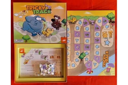 FoxMind Trick Track - The Little Firefighters Children's Board Game COMPLETE FoxMind Trick Track - The Little Firefighters Children's Board Game COMPLETE