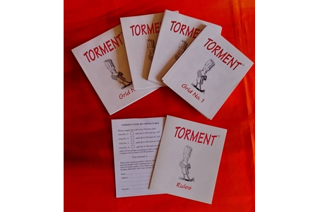 Octavia Games Torment Crossword Board Game COMPLETE