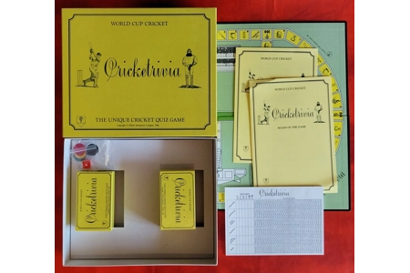 Willow Enterprises Cricketrivia Vintage (1986) Quiz Game COMPLETE Willow Enterprises Cricketrivia Vintage (1986) Quiz Game COMPLETE