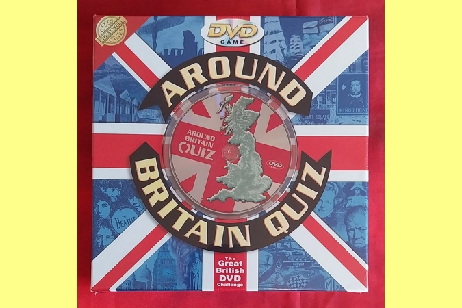 Cheatwell Gifts Around Britain Quiz - DVD Board Game NEW Sealed