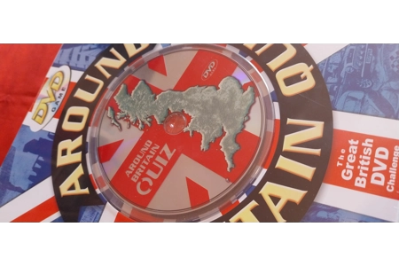 Cheatwell Gifts Around Britain Quiz - DVD Board Game NEW Sealed