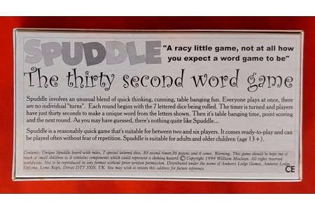 Amherst Lodge Games Puddle - The Thirty Second Word Board Game COMPLETE