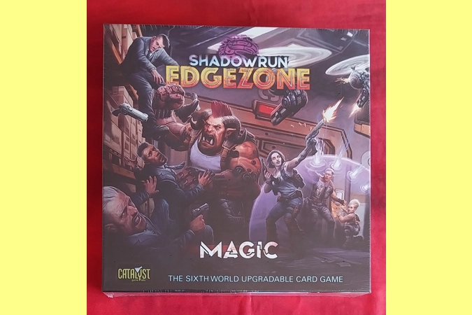Catalyst Game Labs Shadowrun Edgezone Magic Upgradeable Card Game NEW