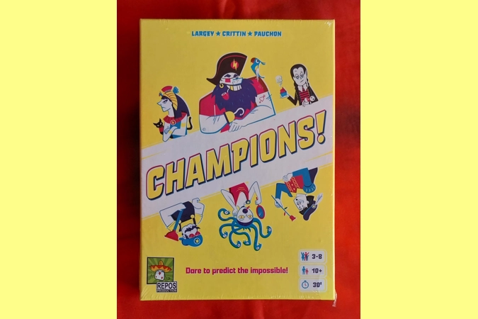 Repos Production Champions! Card Game - Dare To Predict The Impossible NEW Repos Production Champions! Card Game - Dare To Predict The Impossible NEW