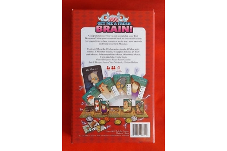 Baksha Games Get Me A Fresh Brain Card Game LIKE NEW Baksha Games Get Me A Fresh Brain Card Game LIKE NEW