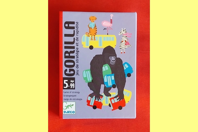 Djeco Gorilla Children's Strategy Card Game COMPLETE Djeco Gorilla Children's Strategy Card Game COMPLETE
