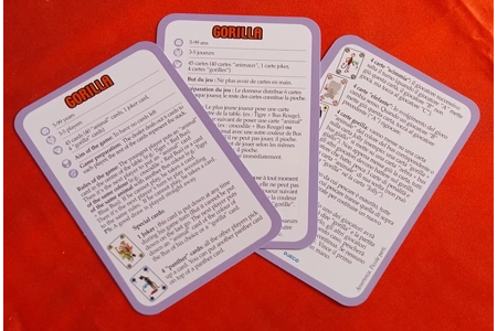 Djeco Gorilla Children's Strategy Card Game COMPLETE Djeco Gorilla Children's Strategy Card Game COMPLETE