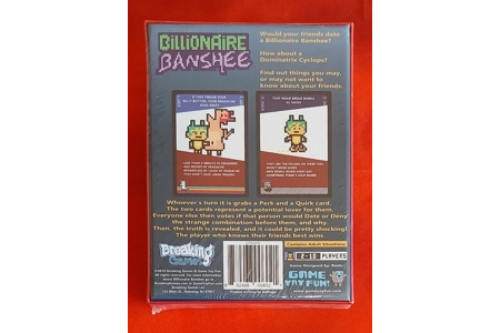 Breaking Games Billionaire Banshee Adult Card Game NEW