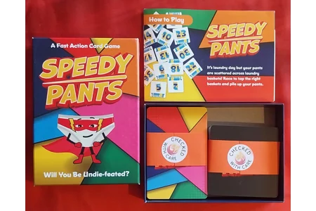 Confident Games Speedy Pants Fast Action Card Game COMPLETE Confident Games Speedy Pants Fast Action Card Game COMPLETE