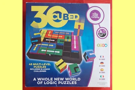 The Happy Puzzle Company 30 Cubed Logic Puzzle Game COMPLETE