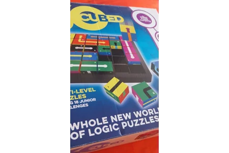 The Happy Puzzle Company 30 Cubed Logic Puzzle Game COMPLETE