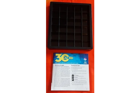 The Happy Puzzle Company 30 Cubed Logic Puzzle Game COMPLETE