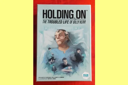 Hub Games Holding On - The Troubled Like Of Billy Kerr Co-Op Board Game COMPLETE