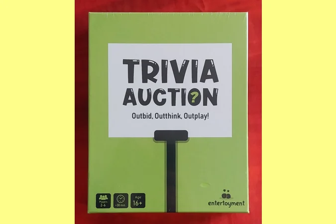 Entertoyment Trivia Auction - Outbid Outthink Outplay! - Family Board Game NEW Entertoyment Trivia Auction - Outbid Outthink Outplay! - Family Board Game NEW