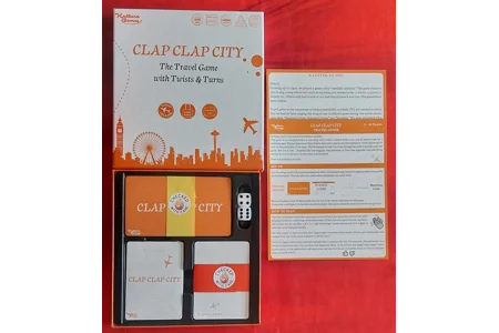 Kulture Games Clap Clap City Card Game COMPLETE Kulture Games Clap Clap City Card Game COMPLETE
