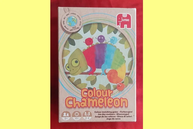 Jumbo Colour Chameleon - Colour Matching Children's Game COMPLETE Jumbo Colour Chameleon - Colour Matching Children's Game COMPLETE