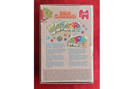 Jumbo Colour Chameleon - Colour Matching Children's Game COMPLETE Jumbo Colour Chameleon - Colour Matching Children's Game COMPLETE